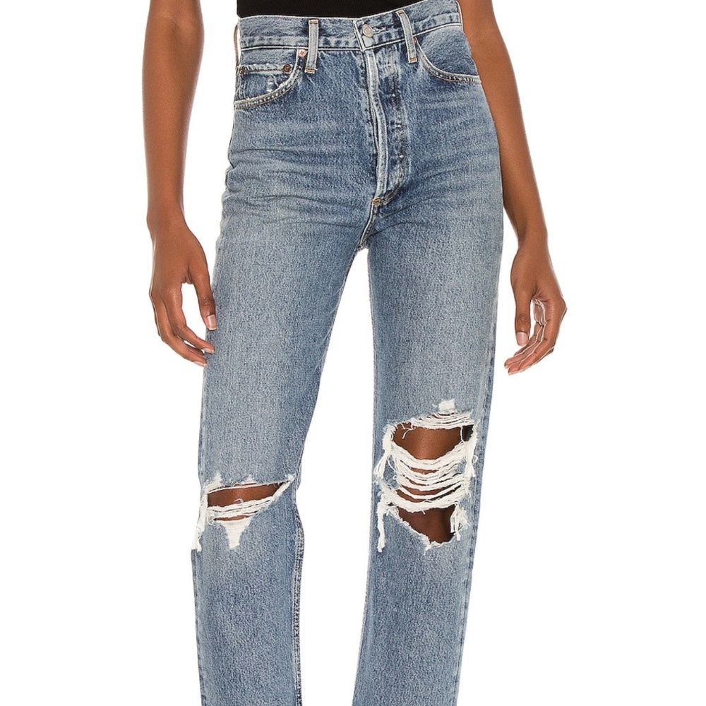 Agolde 90s pinch waist ripped